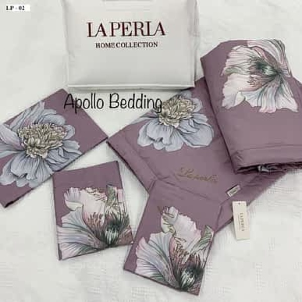 Комплект постельного белья “La perla” Home collection с одеялом LP — 02