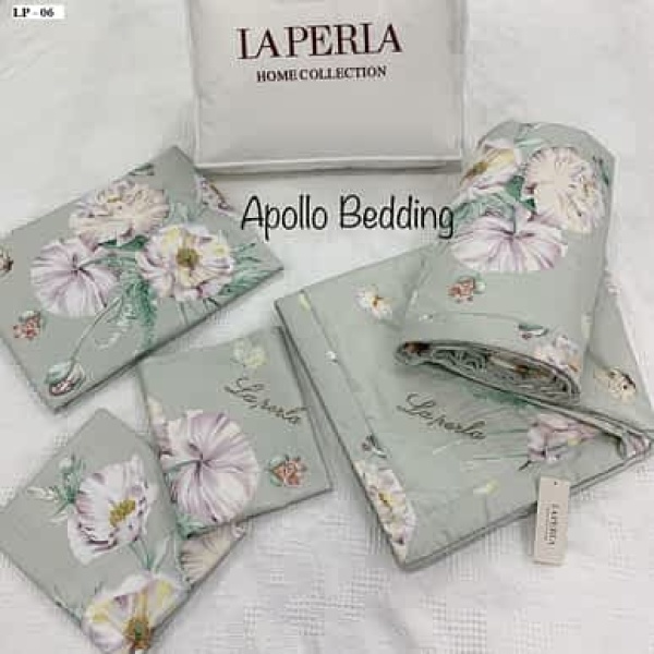 Комплект постельного белья “La perla” Home collection с одеялом LP — 06
